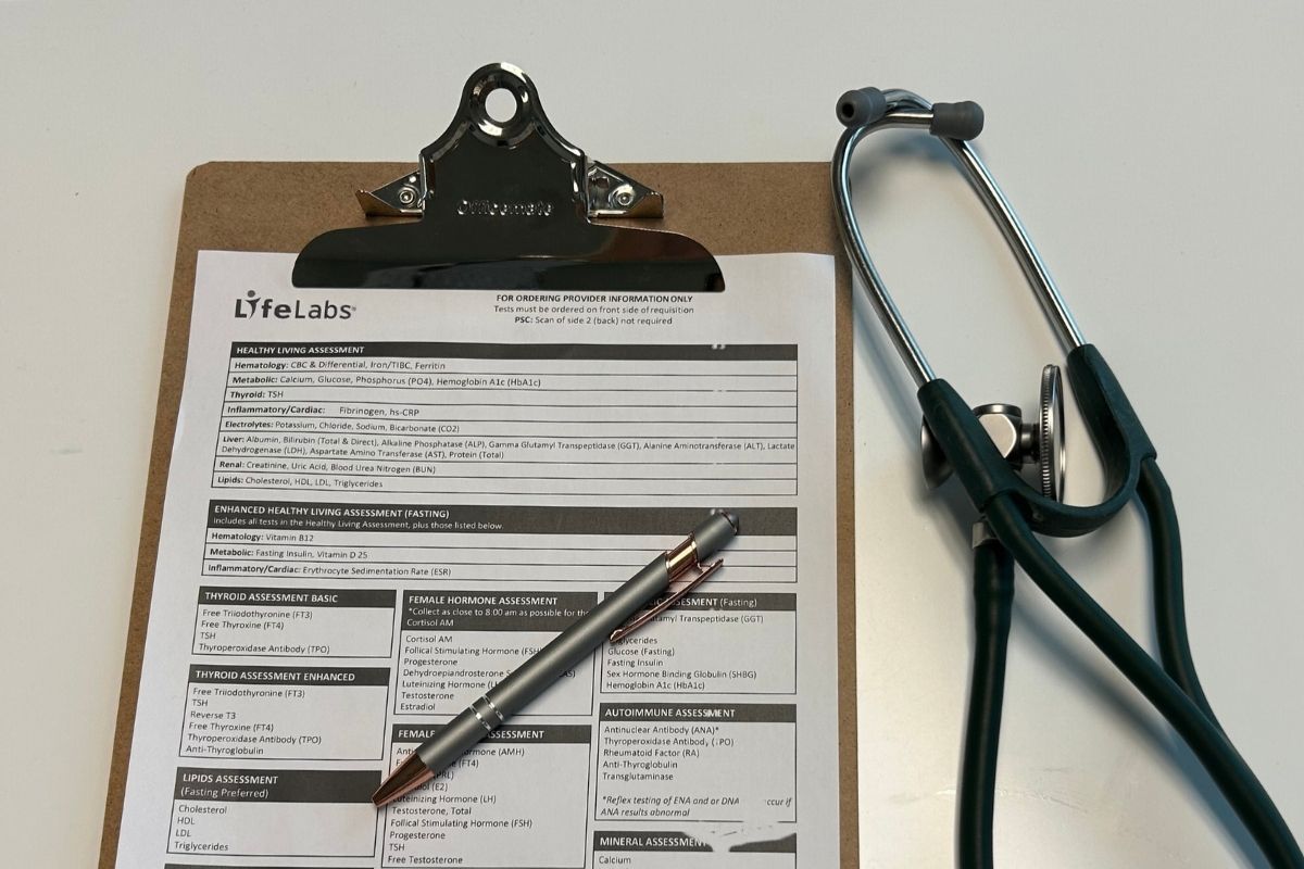 Conventional laboratory testing materials at SCIMEDICA Health Group